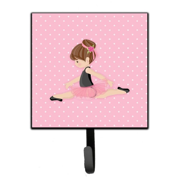Carolines Treasures Ballerina Brunette Jete Leash or Key Holder BB5174SH4 - main